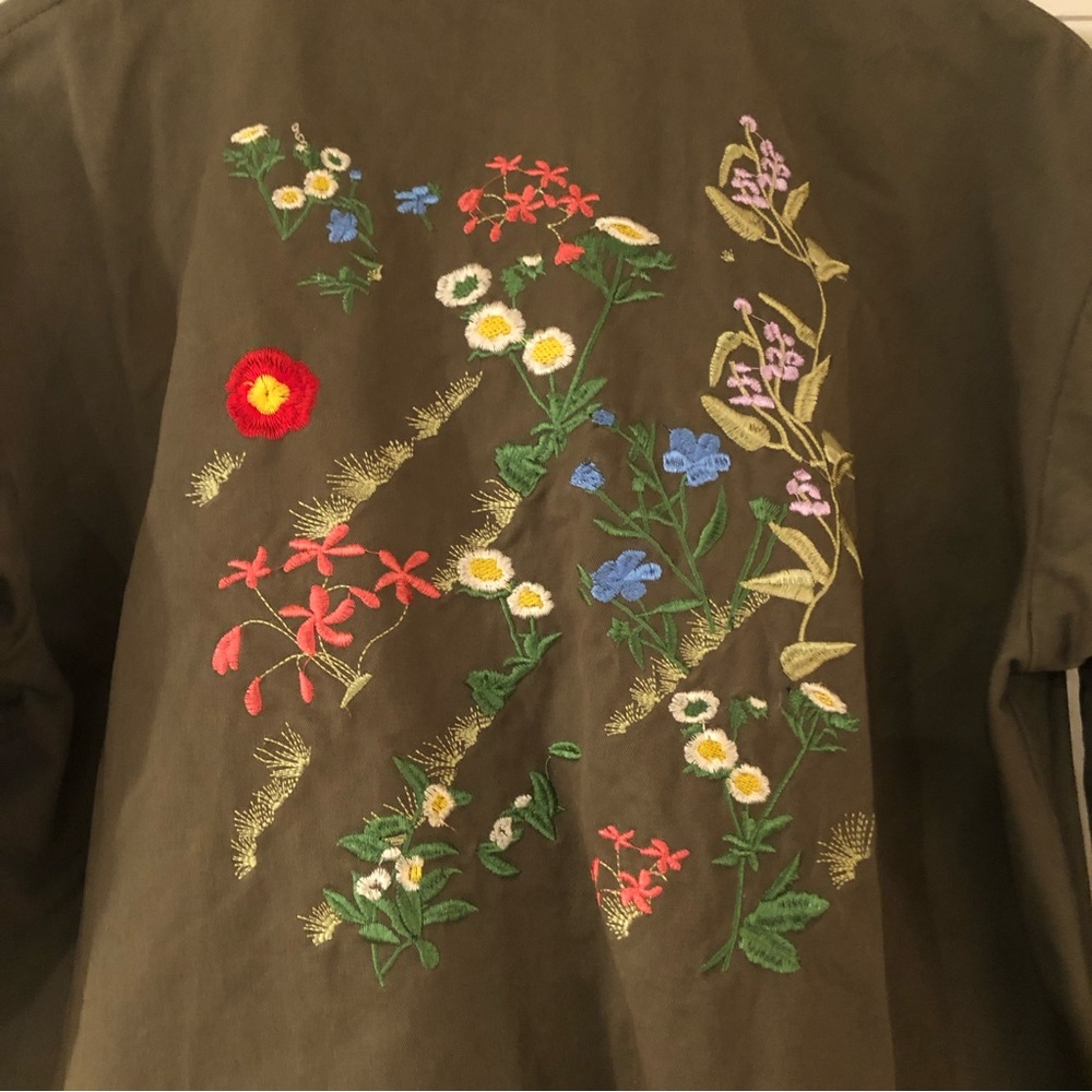 Embroidered Shacket - image 4